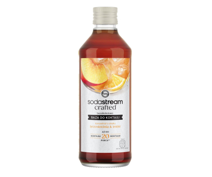 Saturator do wody i akcesoria SodaStream CRAFTED MIXERS PEACH GINGER LEMON FLAVOR ST 330ML